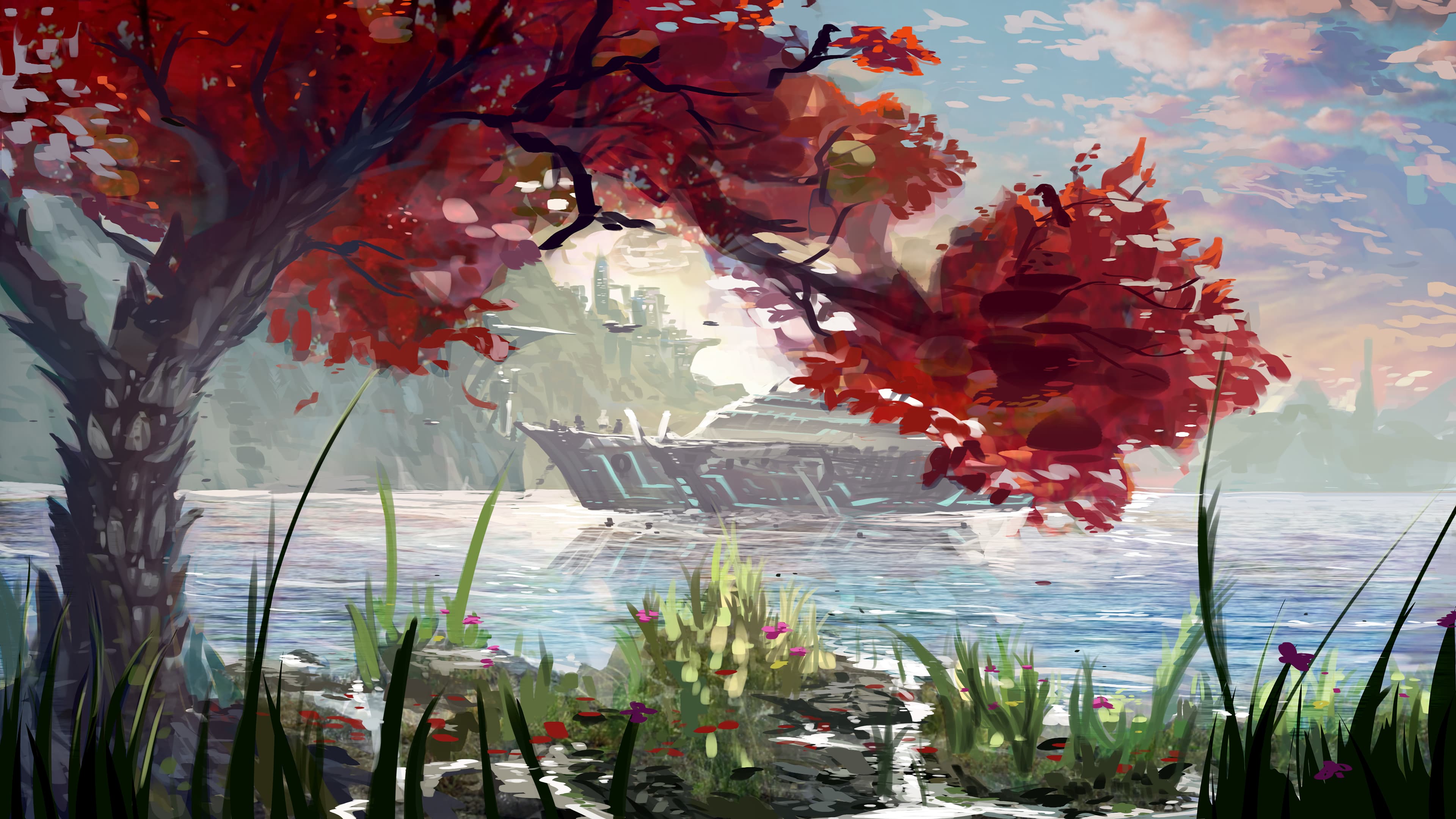 Artistic Hero Background